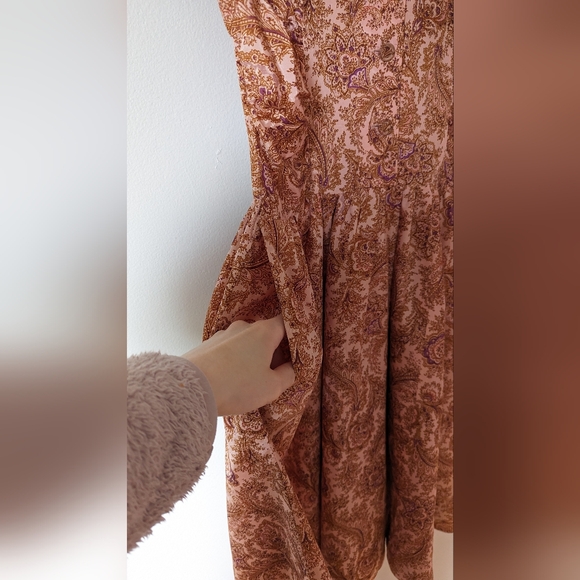 Vintage 1950s Jerry Gilden summer paisley dress - Picture 8 of 8